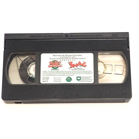 Secret Adventures VHS 1994 Episode 5 SNAG TESTED with Parents' Guide Christmas - Picture 7 of 14